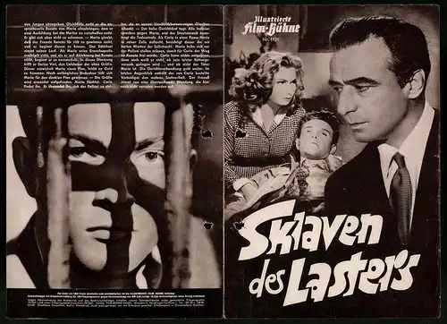 Filmprogramm IFB Nr. 1151, Sklaven des Lasters, Fosco Giachetti, Jaques Serna, Olga Vill, Regie: Geiorgio Bianchi