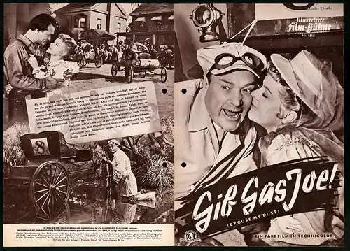Filmprogramm IFB Nr. 1810, Gib Gas Joe!, Red Skelton, Sally Forrest, Regie: Roy Rowland
