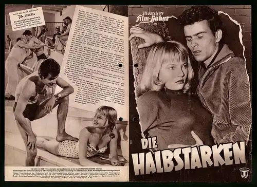 Filmprogramm IFB Nr. 3435, Die Halbstarken, Horst Buchholz, Karin Baal, Christian Doermer, Regie: Georg Tressler