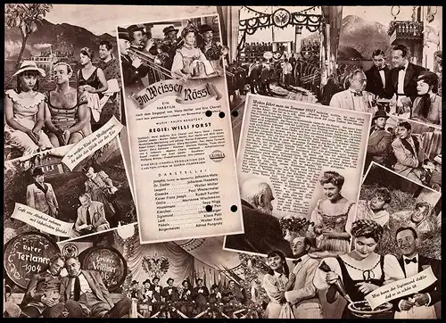 Filmprogramm IFB Nr. 1804, Im weissen Rössl, Johanna Matz, Johannes Heesters, Regie: Wili Forst