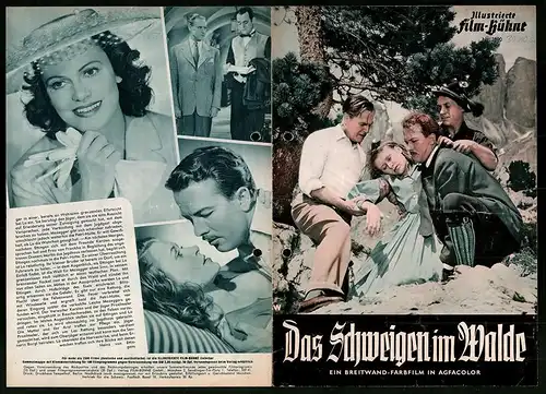 Filmprogramm IFB Nr. 2890, Das Schweigen im Walde, Rudolf Lenz, Sonja Sutter, Regie: Helmut Weiss