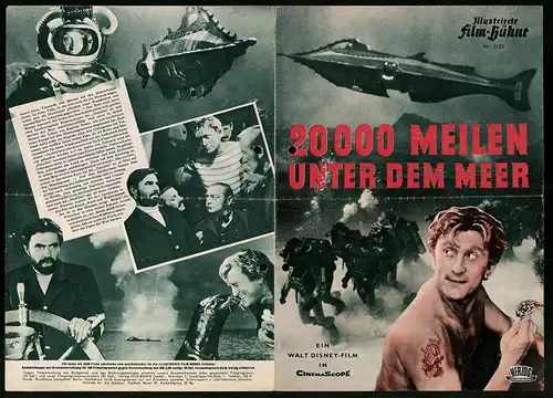 Filmprogramm IFB Nr. 2123, 20.000 Meilen unter dem Meer, Kirk Douglas, James Mason, Regie: Richard Fleischer
