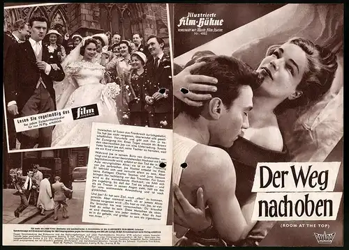 Filmprogramm IFB Nr. 4882, Der Weg nach oben, Simone Rignoret, Laurence Harvey, Regie: Jack Clayton