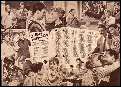 Filmprogramm IFB Nr. 4394, Ist Mama nicht fabelhaft?, Luise Ullrich, Gunnar Möller, Regie: Peter Beauvais