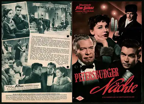 Filmprogramm IFB Nr. 4360, Petersburger Nächte, Ewald Balser, Johanna von Koczian, Ivan Desny, Regie: Paul Martin