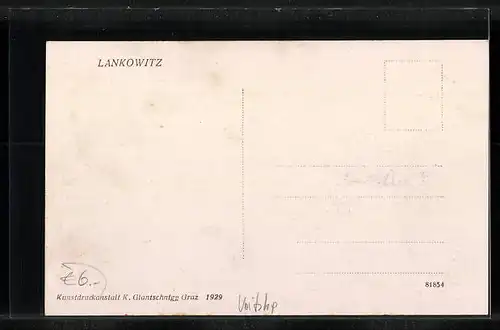 AK Maria Lankowitz bei Köflach, Totalansicht mit Kirche