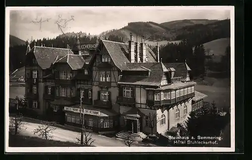 AK Steinhaus a. Semmering, Hotel Stuhleckerhof