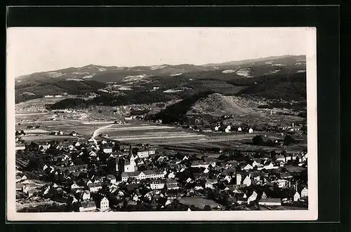 AK Köflach, Gesamtansicht aus der Vogelschau