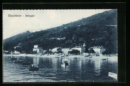 AK Moschiena, Spiaggia