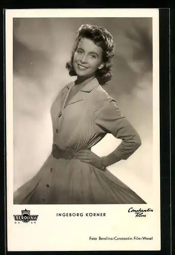 AK Schauspielerin Ingeborg Körner