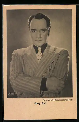 AK Schauspieler Harry Piel