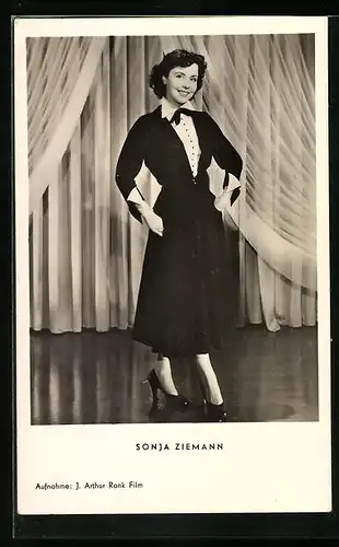 AK Schauspielerin Sonja Ziemann in Alle kann ich nicht heiraten