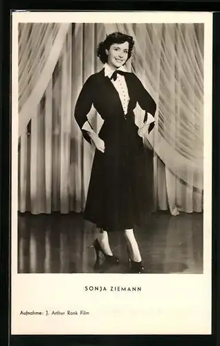 AK Schauspielerin Sonja Ziemann in Alle kann ich nicht heiraten
