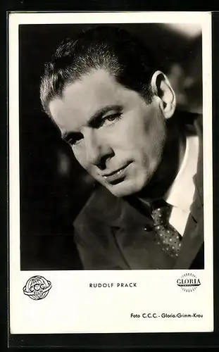 AK Schauspieler Rudolf Prack