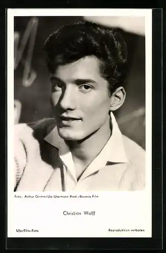 AK Schauspieler Christian Wolff