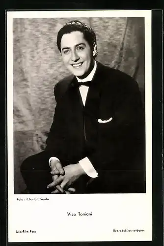 AK Schauspieler Vico Torriani