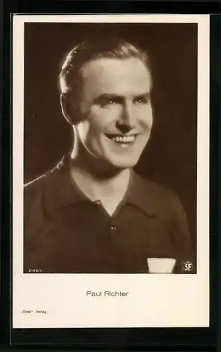 AK Schauspieler Paul Richter