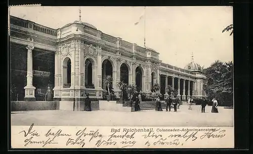 AK Bad Reichenhall, Colonnaden-Achselmannstein