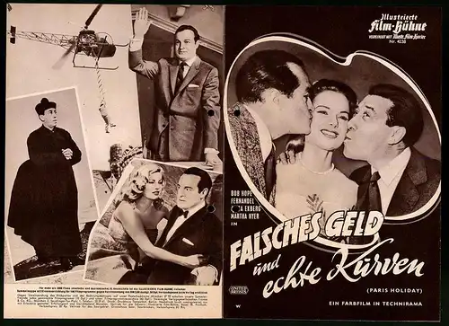 Filmprogramm IFB Nr. 4238, Falsches Geld und echte Kurven, Bob Hope, Fernandel, Martha Hyer, Regie: Gerd Oswald