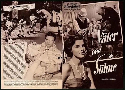 Filmprogramm IFB Nr. 4290, Väter und Söhne, Vittorio De Sica, Marcello Mastroianni, Regie: Mario Monicelli