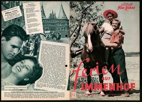 Filmprogramm IFB Nr. 3878, Ferien auf Immenhof, Angelika Meissner, Heide Brühl, Regie: Hermann Leitner