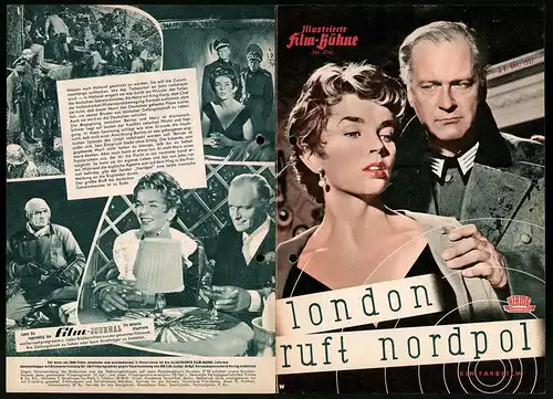Filmprogramm IFB Nr. 3740, London ruft Nordpol, Dawn Addams, Curd Jürgens, Regie: Duilio Coletti