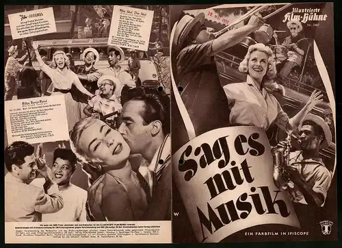 Filmprogramm IFB Nr. 3461, Sag es mit Musik, Bibi Johns, Pero Alexander, Regie: Ignacio F. Iquino