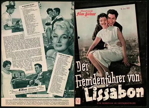 Filmprogramm IFB Nr. 3583, Der Fremdenführer von Lissabon, Vico Torriani, Inge Egger, Regie: Hans Deppe