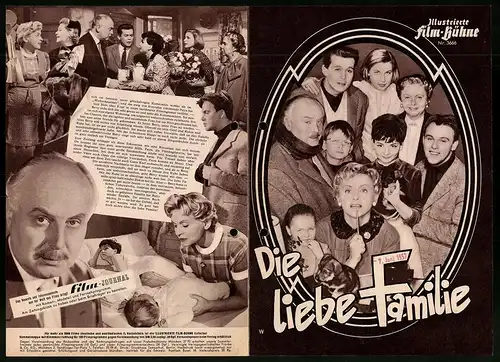 Filmprogramm IFB Nr. 3666, Die liebe Familie, Luise Ullrich, Hans Nielsen, Karl Schönböck, Regie: Helmut Weiss