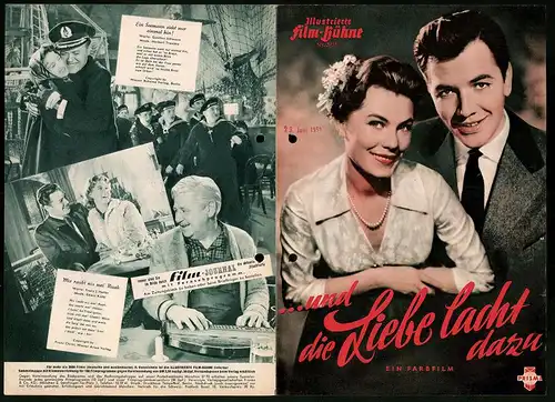 Filmprogramm IFB Nr. 3731, ...und die Liebe lacht dazu, Paul Hörbinger, G. Riedmann, Gusti Wolf, Regie: R. A. Stemmle