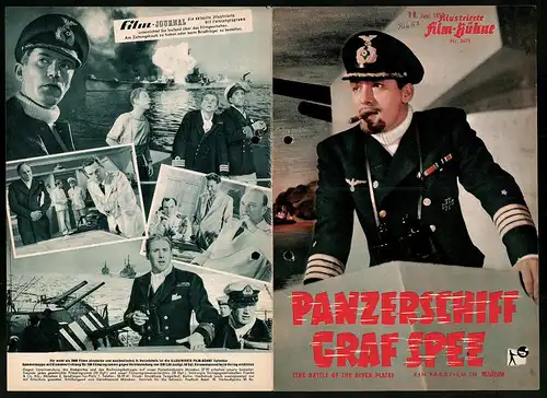 Filmprogramm IFB Nr. 3675, Panzerschiff Graf Spee, Peter Finch, J. Gregson, Regie: Michael Powell u. Emeric Pressburger