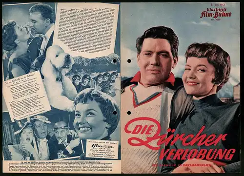 Filmprogramm IFB Nr. 3689, Die Zürcher Verlobung, Liselotte Pulver, Paul Hubschmid, Regie: Helmut Käutner