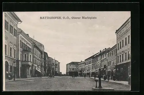 AK Mattighofen, Oberer Marktplatz