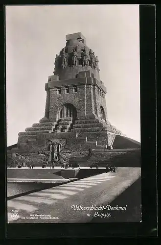 AK Leipzig, Völkerschlachtdenkmal, Grösstes Denkmal in Deutschland