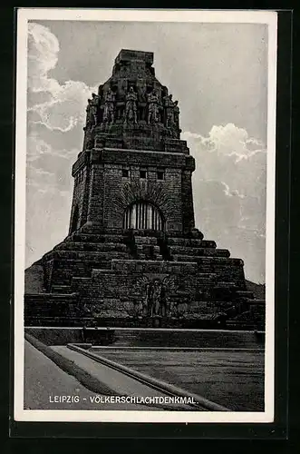 AK Leipzig, Völkerschlachtdenkmal, Südseite