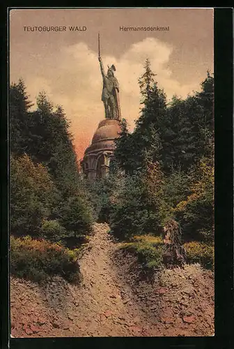AK Hermannsdenkmal im Teutoburger Wald
