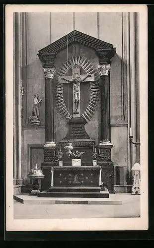 AK Cöln a. Rh., Kreuzaltar im Dom