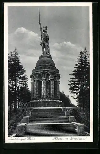 AK Hermanns-Denkmal im Teutoburger Wald