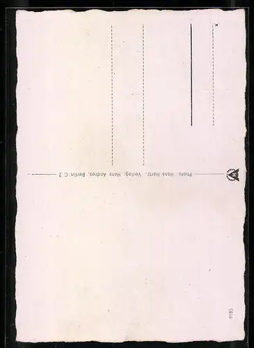 AK Berlin, Siegessäule mit Besuchern