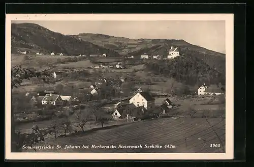 AK St. Johann /Herberstein, Totalansicht