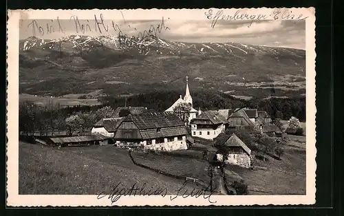 AK Zeutschach /Neumarkt, Gesamtblick