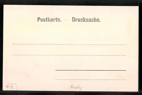 AK Friedberg, Stadtansicht aus der Ferne