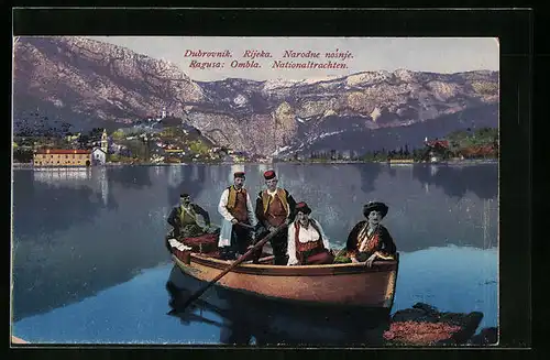 AK Dubrovnik, Rijeka, Narodna nosnja