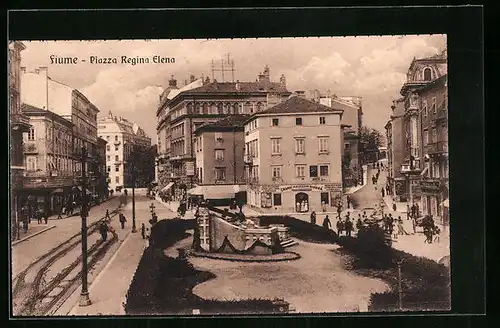 AK Fiume, Piazza Regina Elena