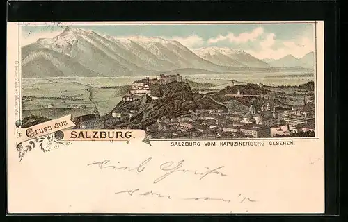 Lithographie Salzburg, Gesamtansicht