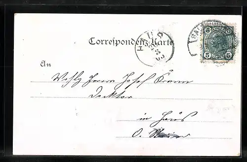 AK Ebenau, Blick zum Ort