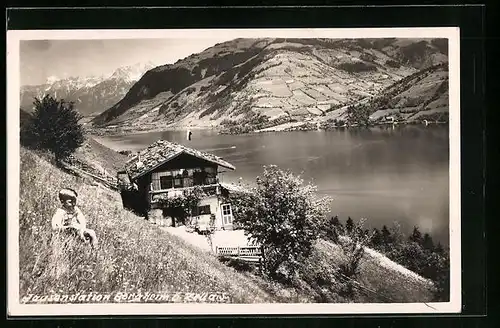 AK Zell am See, Jausenstation Bergheim