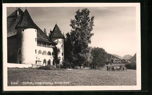 AK Radstadt, Ansicht des Tantalierschlössels