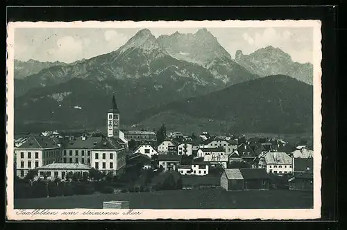 AK Saalfelden, Ort am steinernden Meer