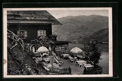 AK Zell am See, Alpen-Gasthaus Bergheim